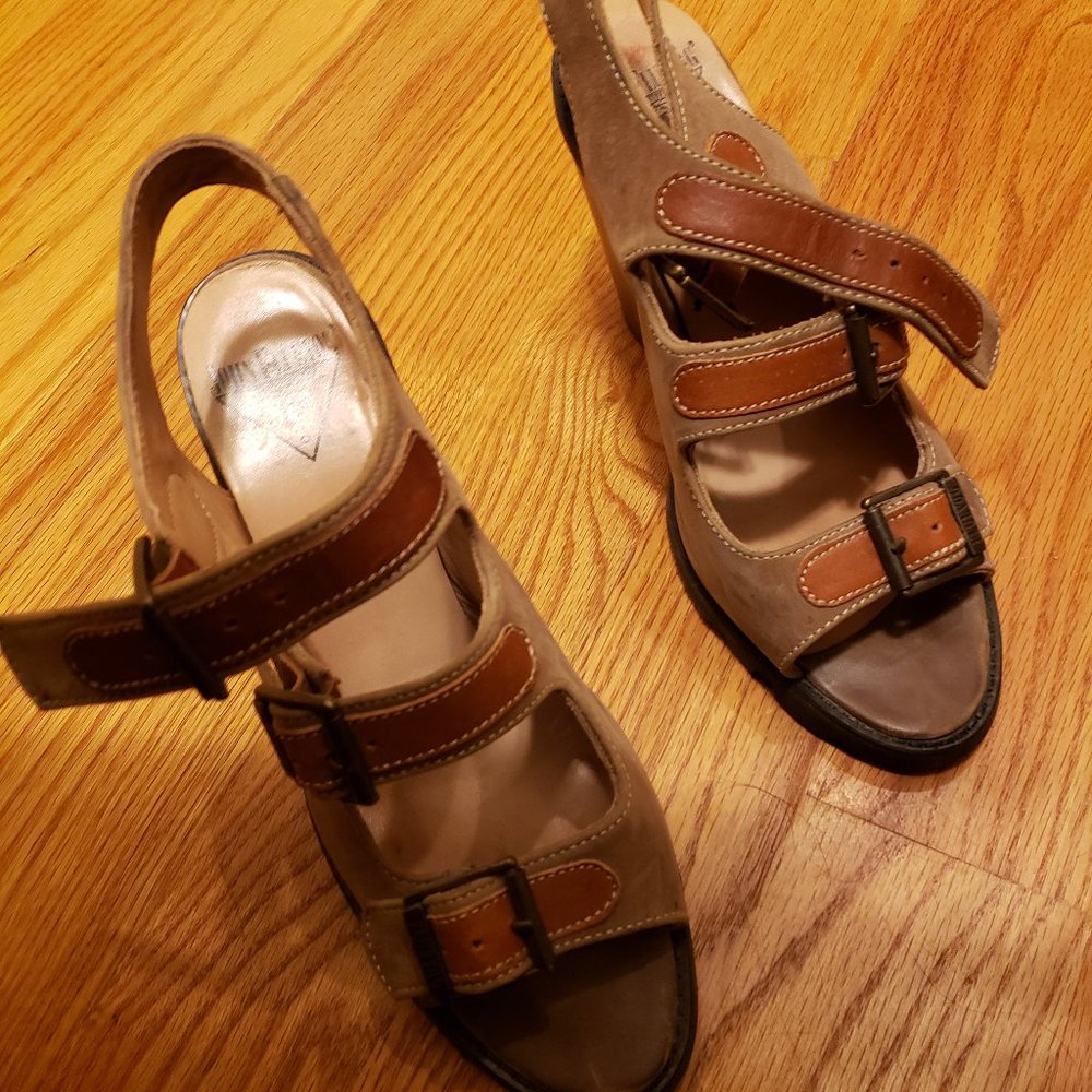 Vintage John Fluevog high heeled sandals